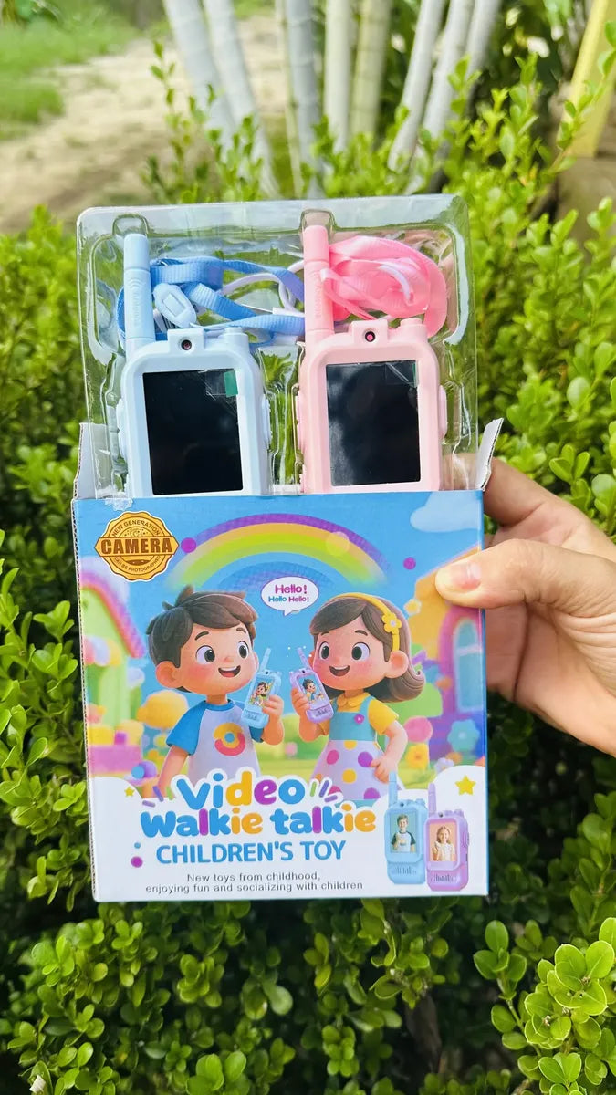 Walkie Talkies Infantiles con Pantalla