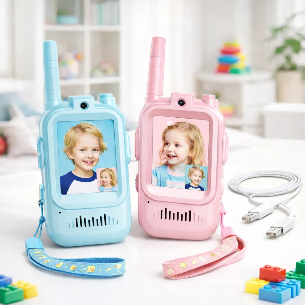 Walkie Talkies Infantiles con Pantalla